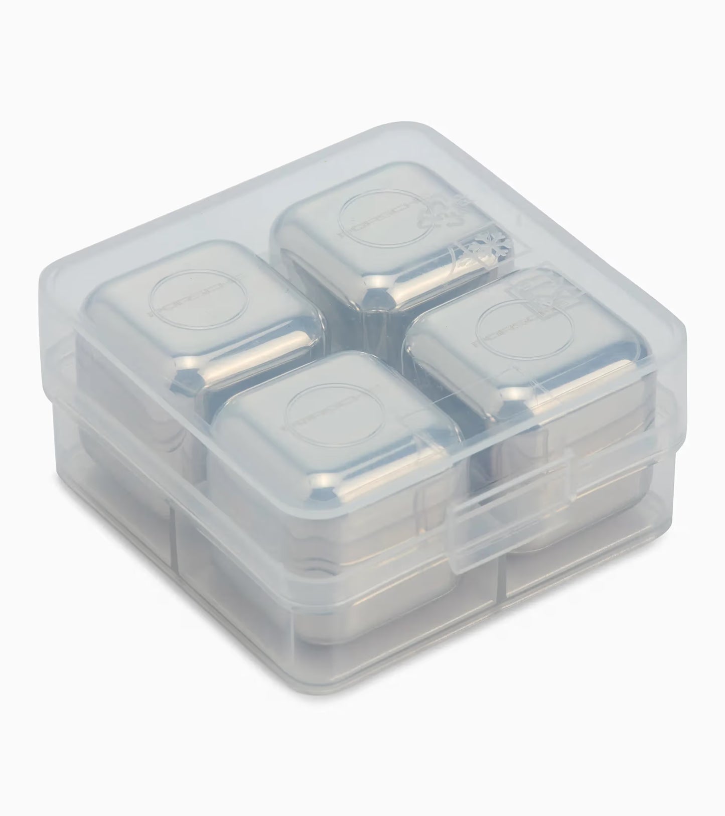 Hielo de acero inoxidable – juego de 4