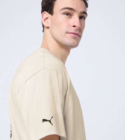 T-SHIRT 911 TARGA BEIGE