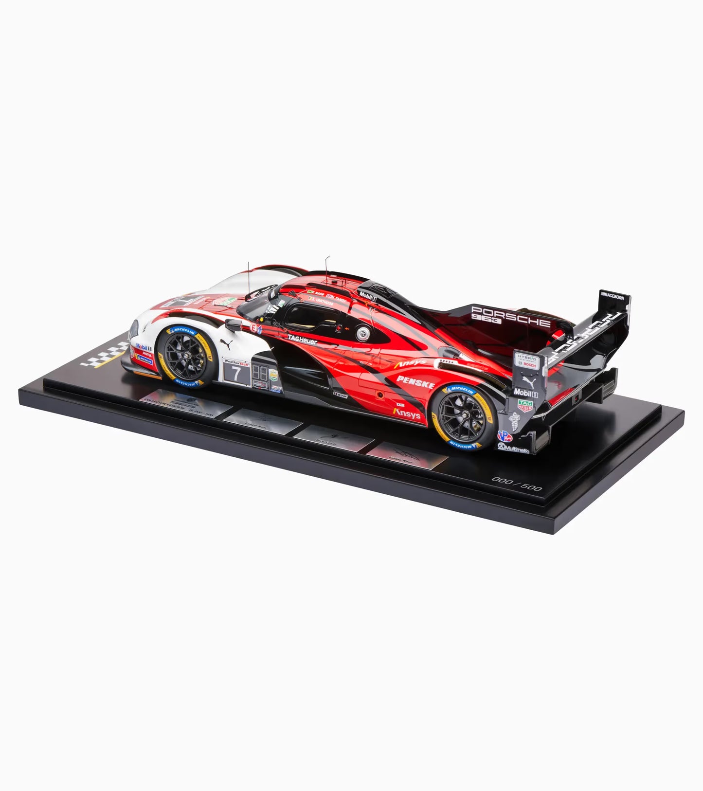 CARRITO 963 WINNER 24H DAYTONA "1:18" ROJO/NEGRO