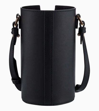 Bolso de hombro con portavasos
