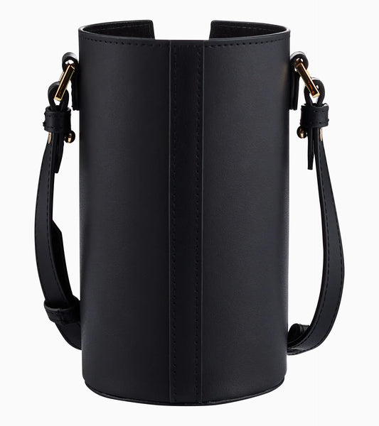 Bolso de hombro con portavasos
