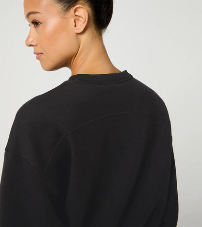 Sudadera de cuello redondo