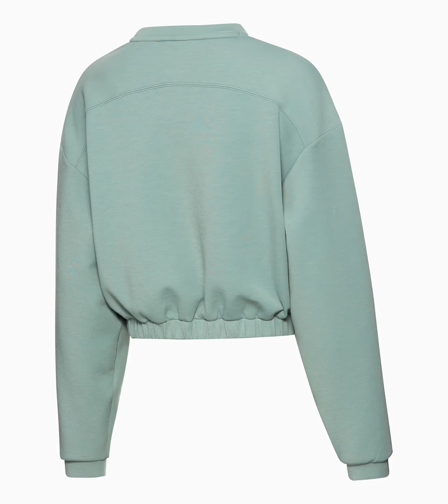 Sudadera de cuello redondo verde